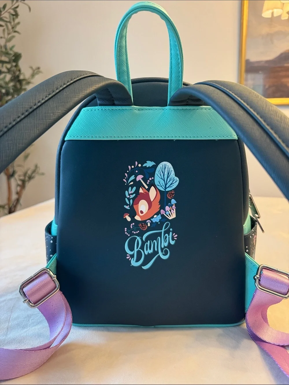 NWOT! Loungefly Disney Bambi Folk Mini Backpack - BoxLunch Exclusive